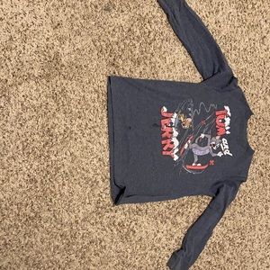 Tom and jerry old navy navy blue long sleeve small